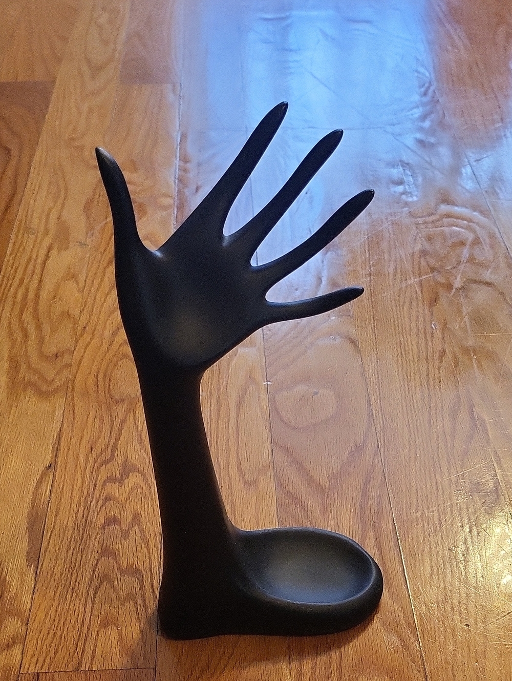 Black Jewelry Hand Stand. Decorative Use Only